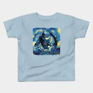 TMNT Ninja Turtles Van Gogh Style - 2 Kids T-Shirt